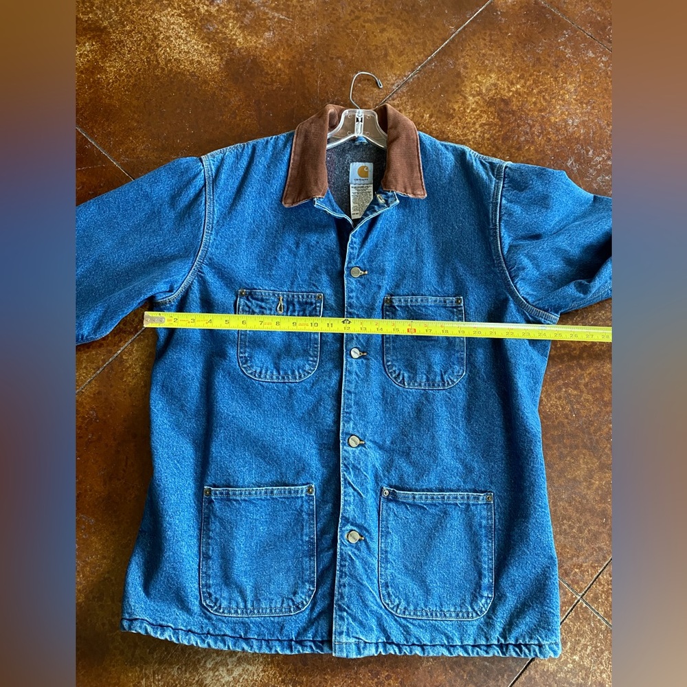 Carhartt Vintage Blanket Men’s Jean Jacket L - Picture 3 of 16